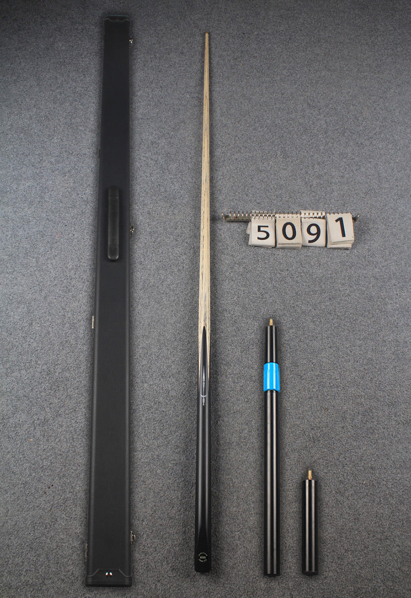 1 piece ash inlay snooker cue  #5091