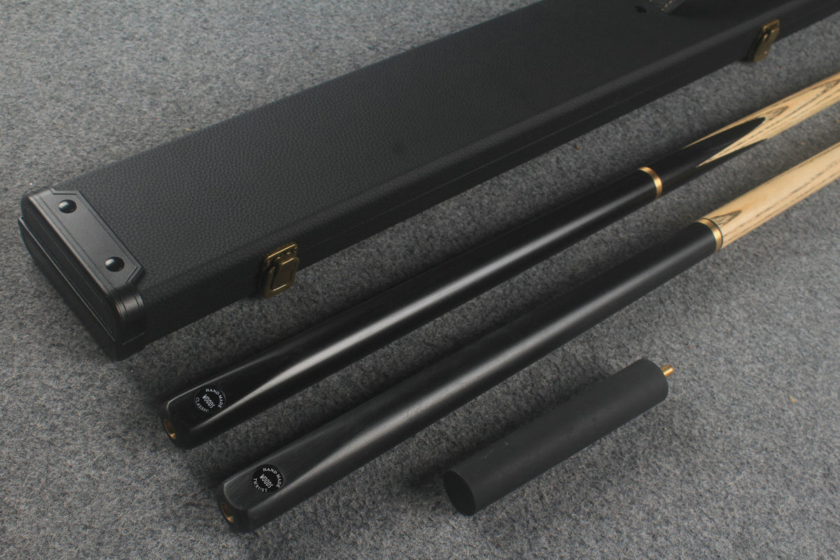 3/4 ASH english pool cue + break cue + case # 510