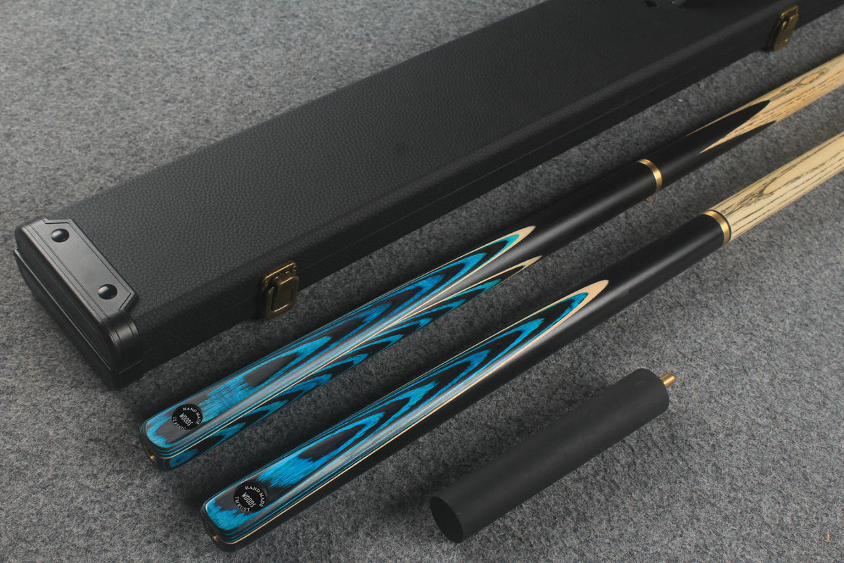 3/4 ASH english pool cue + break cue + case # 511