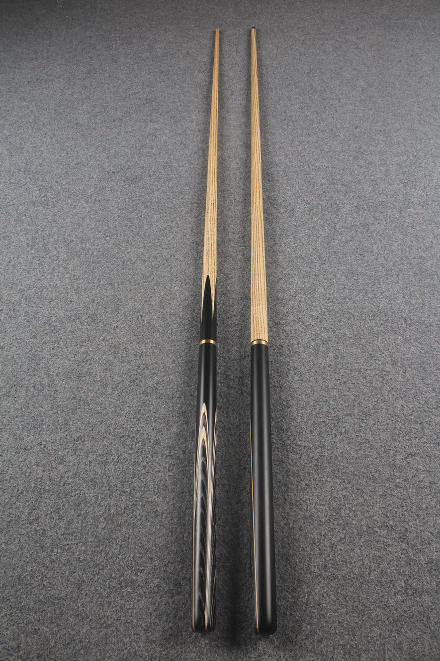 3/4 ASH english pool cue + break cue + case # 514