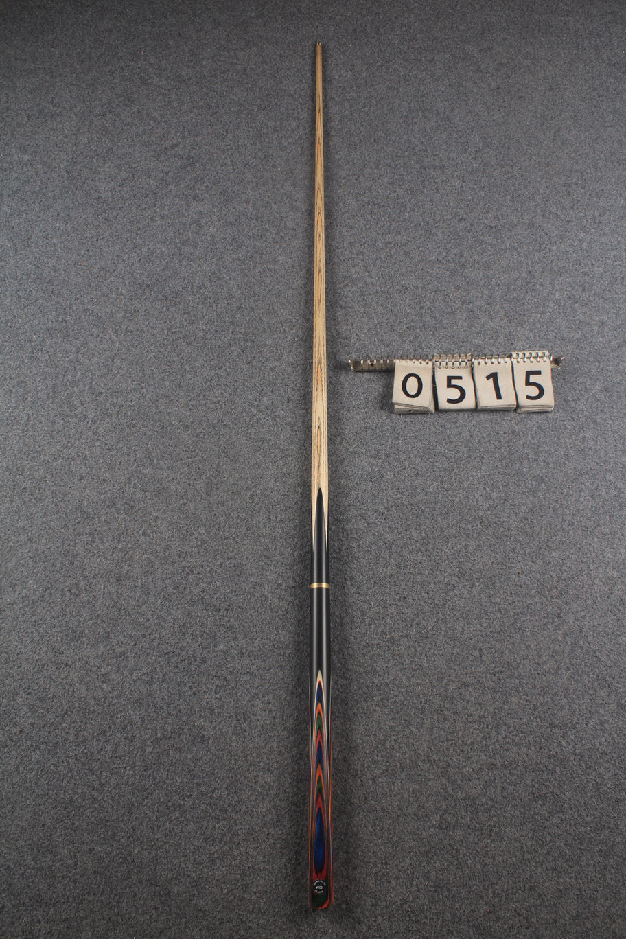3/4 ASH english pool cue + break cue + case # 515