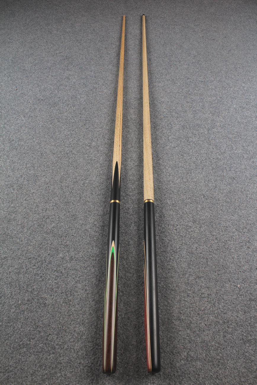 3/4 ASH english pool cue + break cue + case # 517