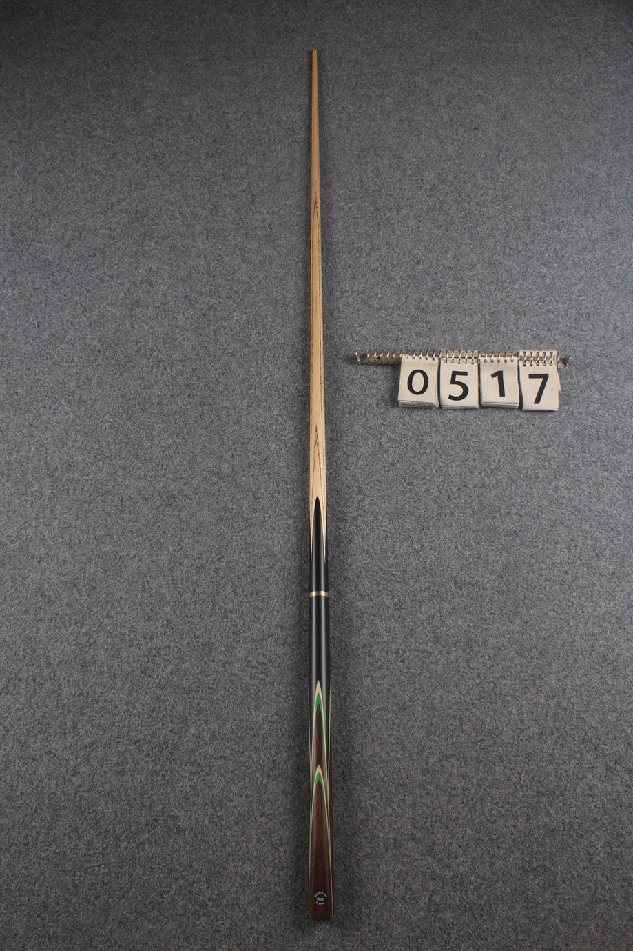 3/4 ASH english pool cue + break cue + case # 517