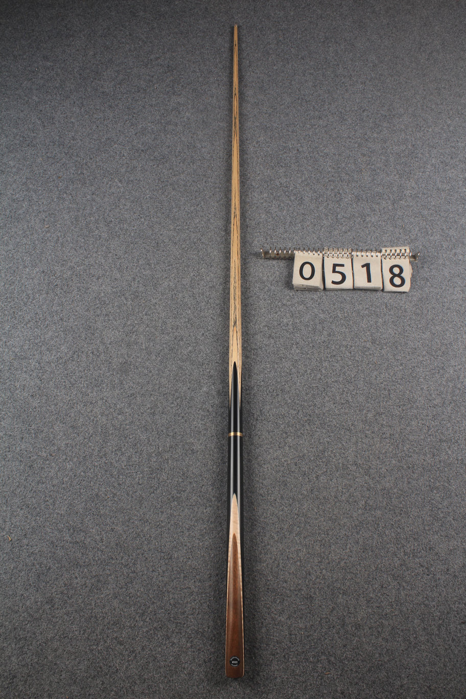3/4 ASH english pool cue + break cue + case # 518