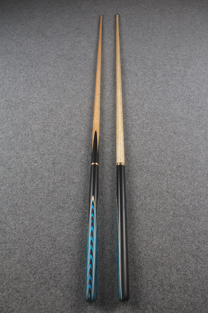 3/4 ASH english pool cue + break cue + case # 519