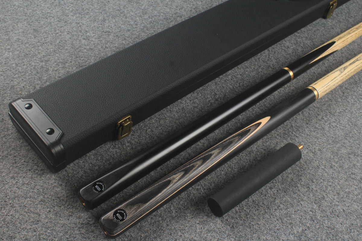 3/4 ASH english pool cue + break cue + case # 521