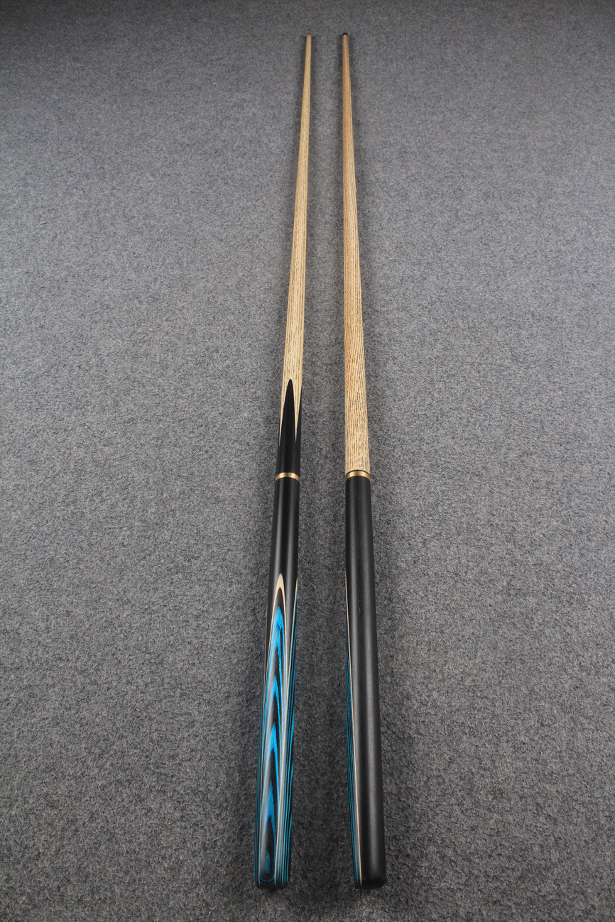 3/4 ASH english pool cue + break cue + case # 522