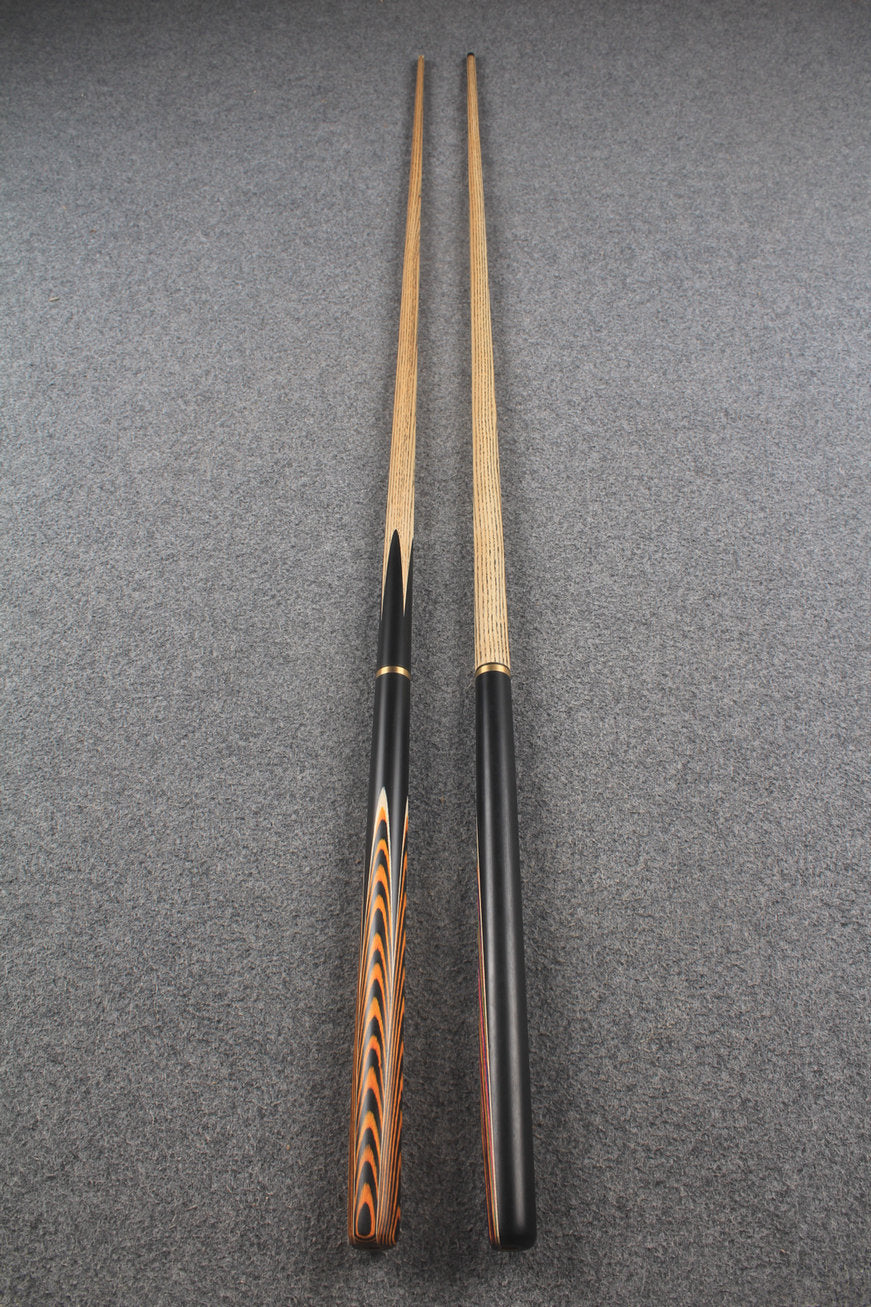 3/4 ASH english pool cue + break cue + case # 523