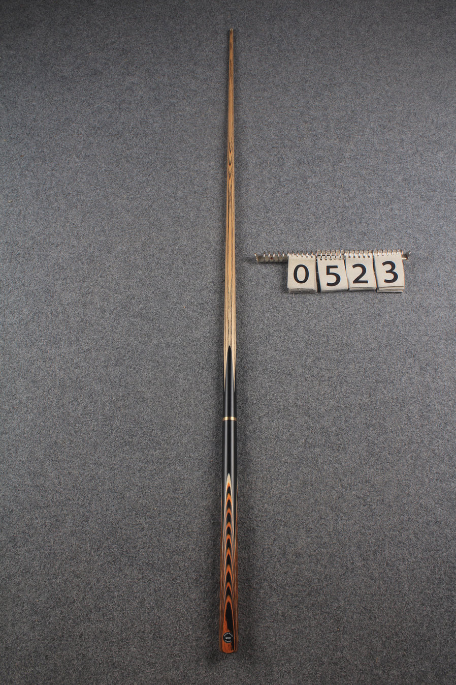 3/4 ASH english pool cue + break cue + case # 523
