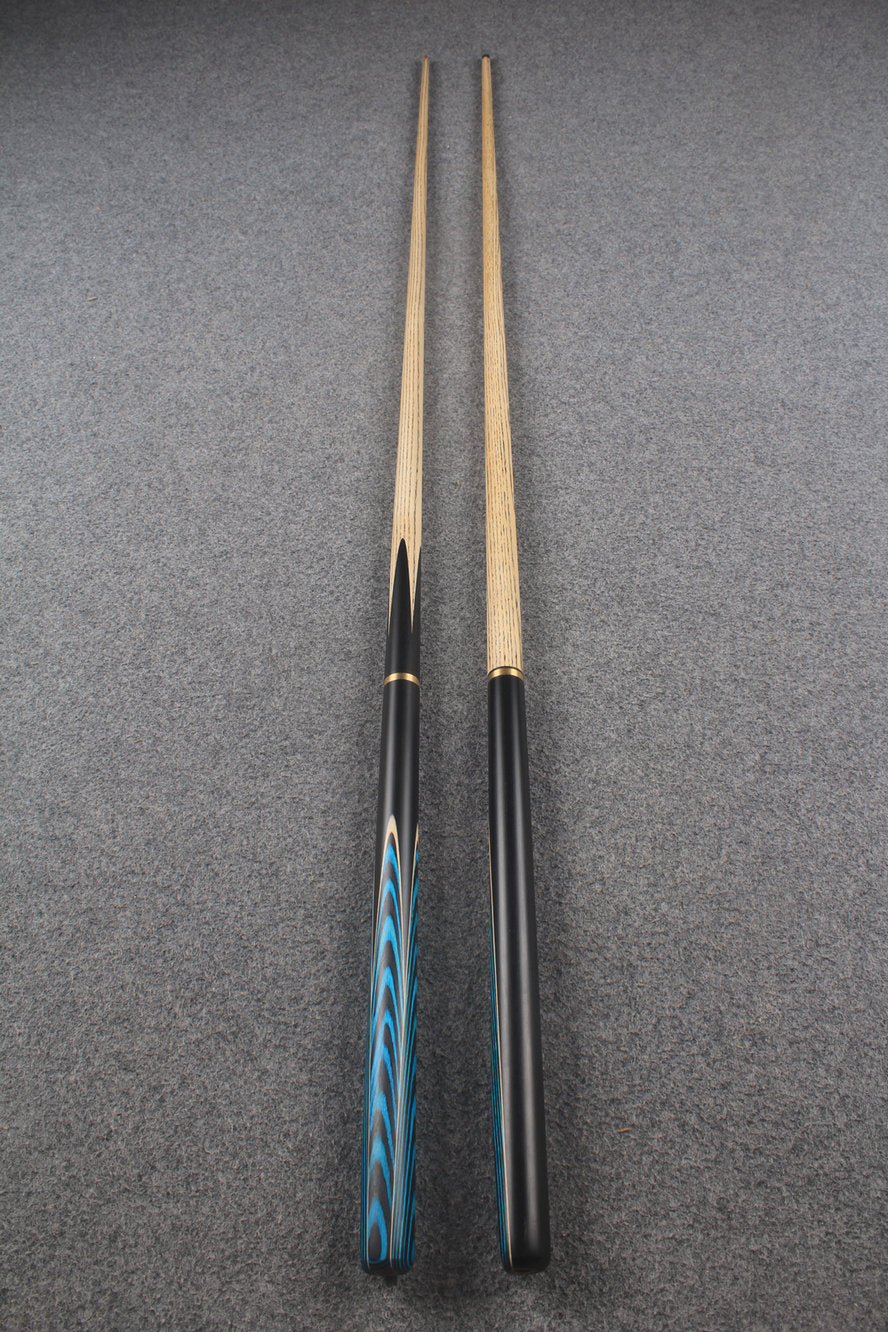 3/4 ASH english pool cue + break cue + case # 525
