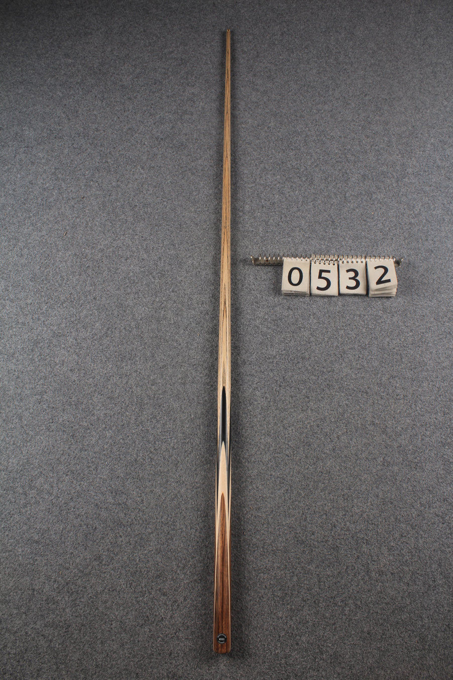 1 piece ash snooker cue # 532