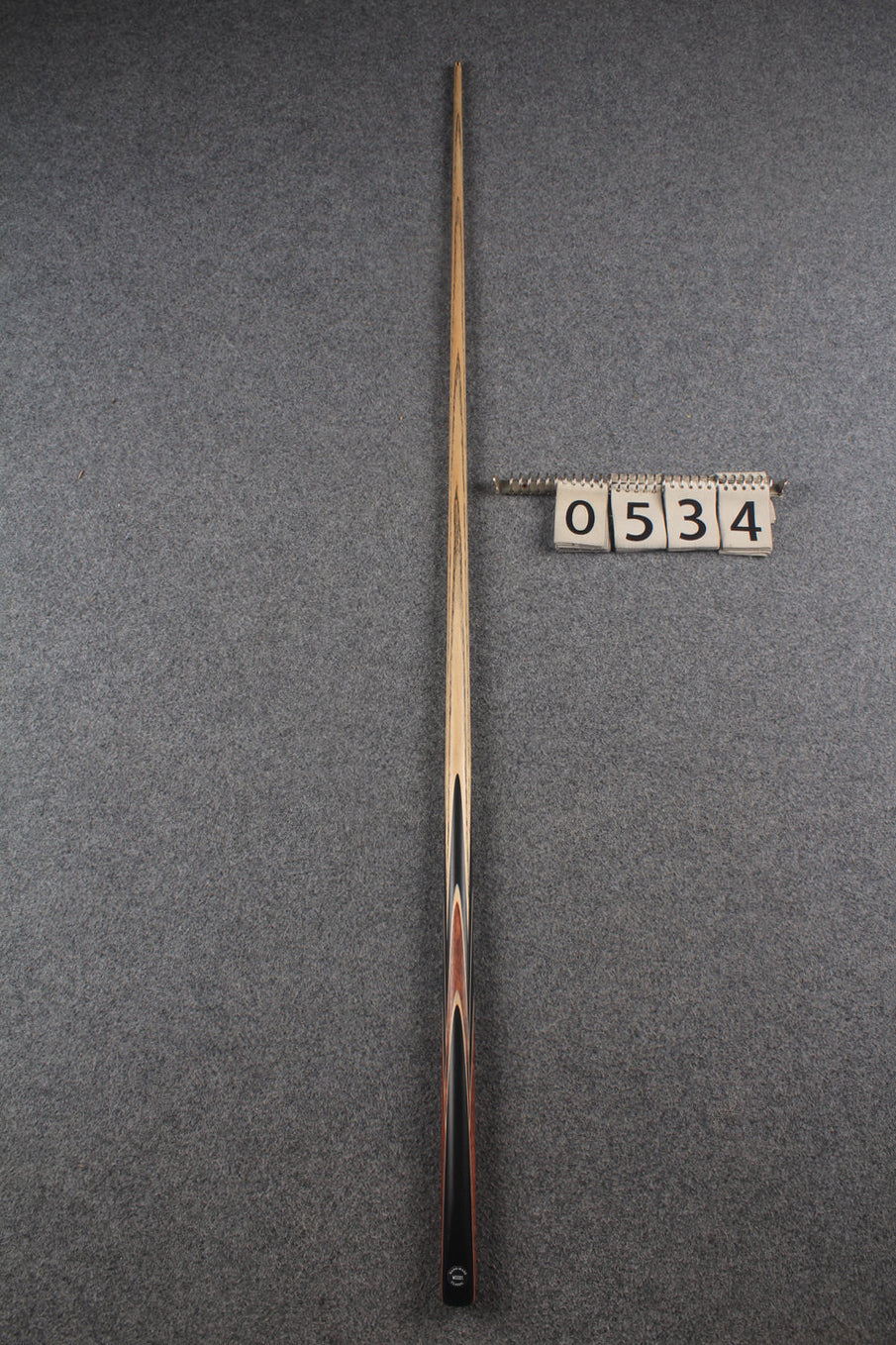 1 piece ash snooker cue # 534