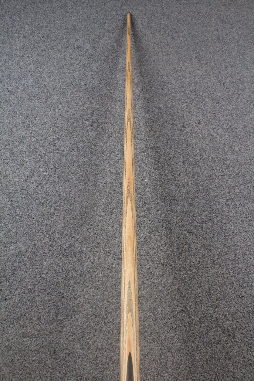 CHEVRONS+ 1 piece ash snooker cue  #5527