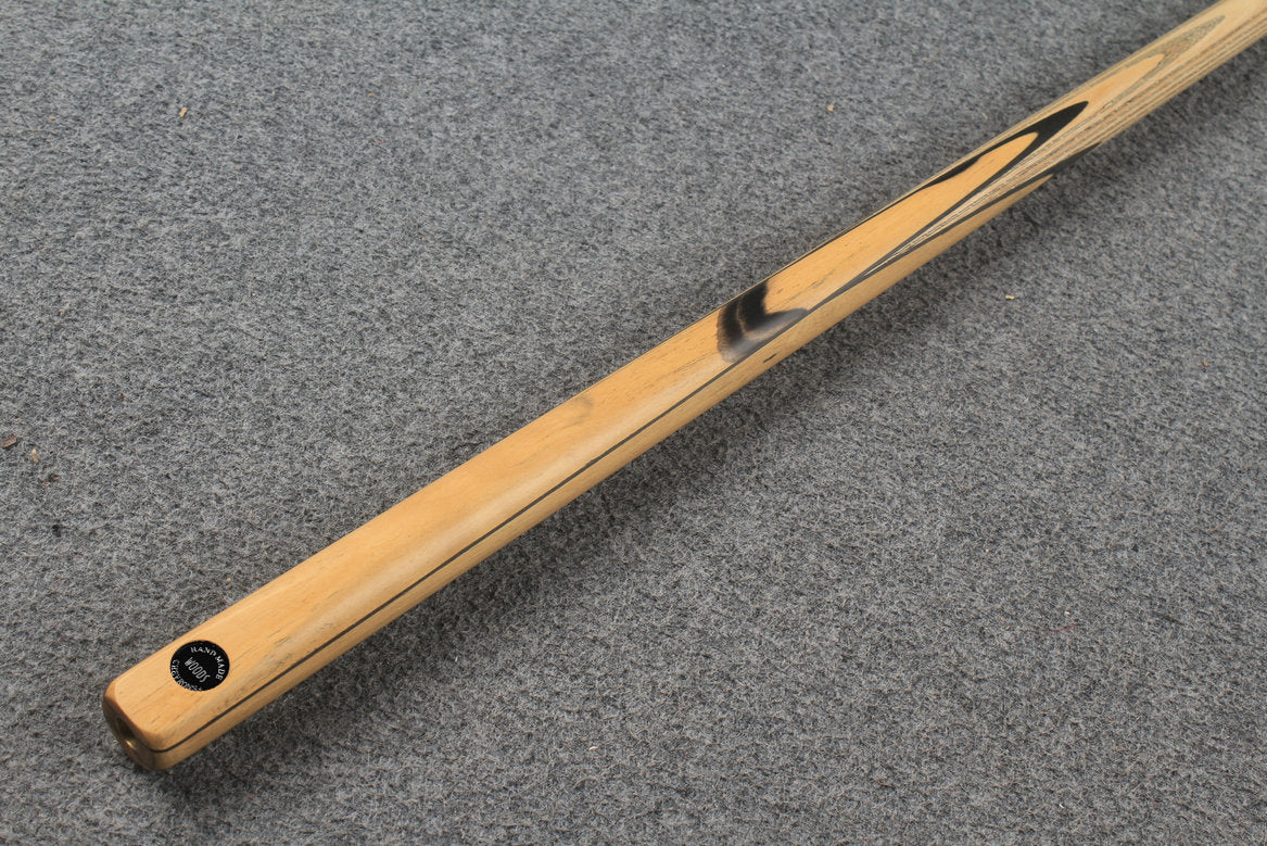 CHEVRONS+ 1 piece ash snooker cue  #5527