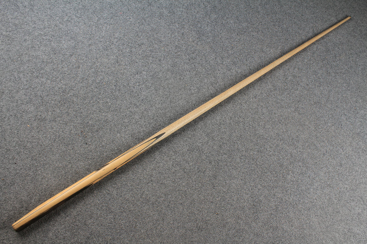CHEVRONS+ 1 piece ash snooker cue  #5527