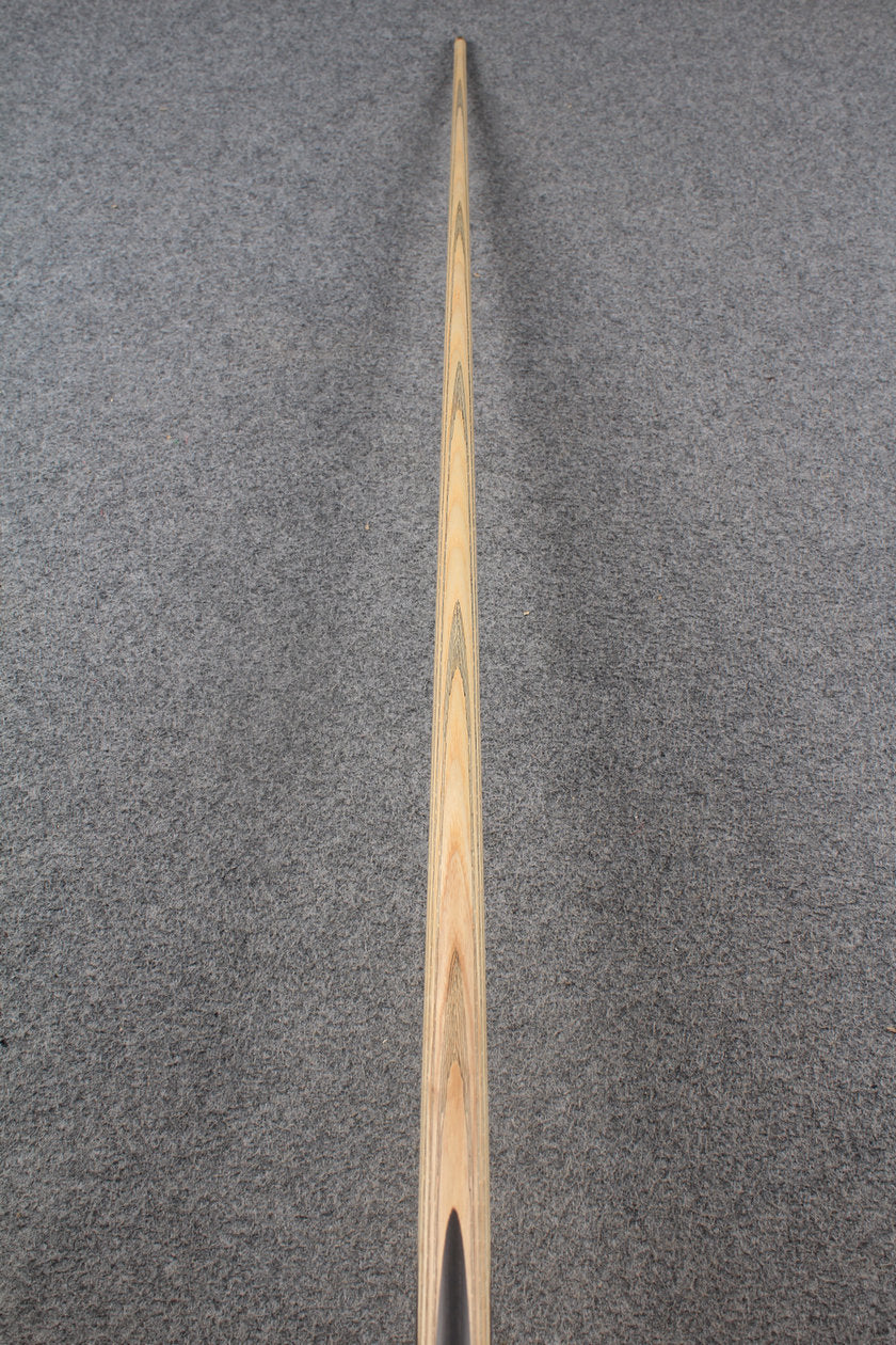 CHEVRONS+ 1 piece ash snooker cue  #5532