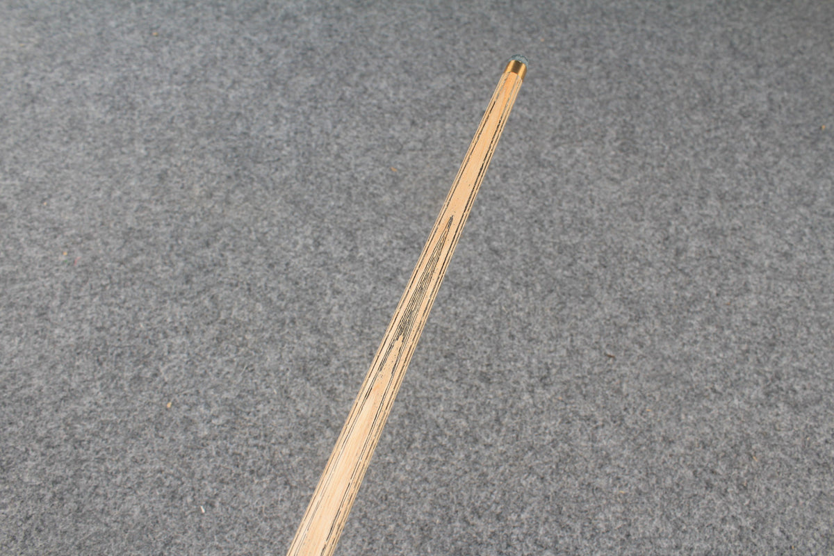 CHEVRONS+ 1 piece ash snooker cue 8 x points butt #5541