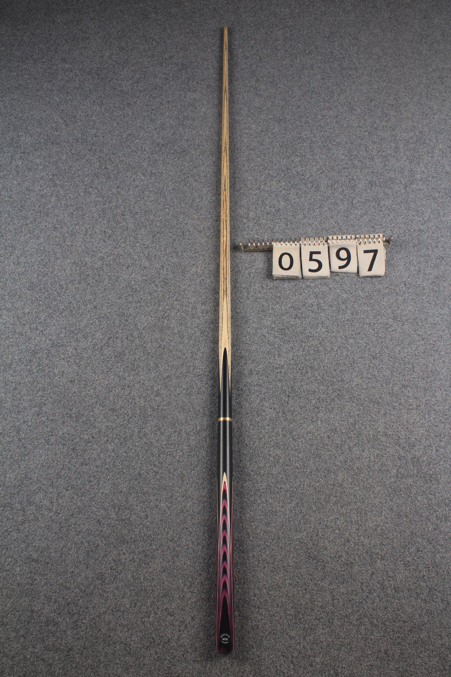 3/4 ash snooker cue #597