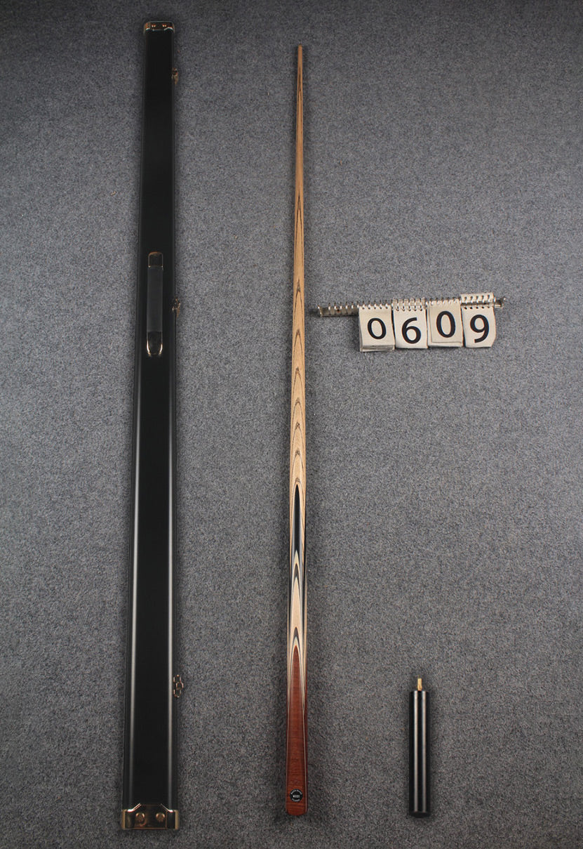 1 piece ash english pool cue # 609