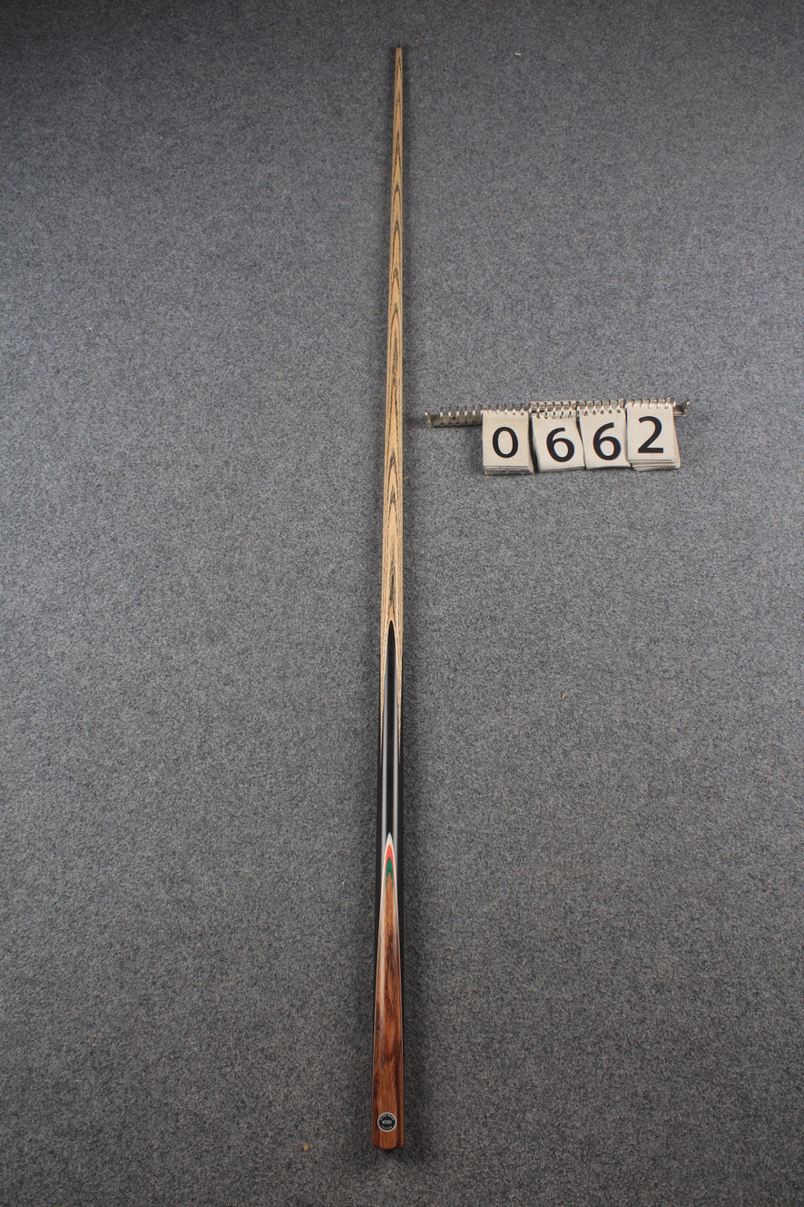1 piece ash 59'' chinese 8 ball pool cue #662 woods custom cue
