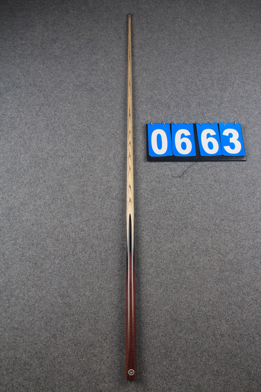 ★★★ 1 piece ash 59'' snooker cue # 663