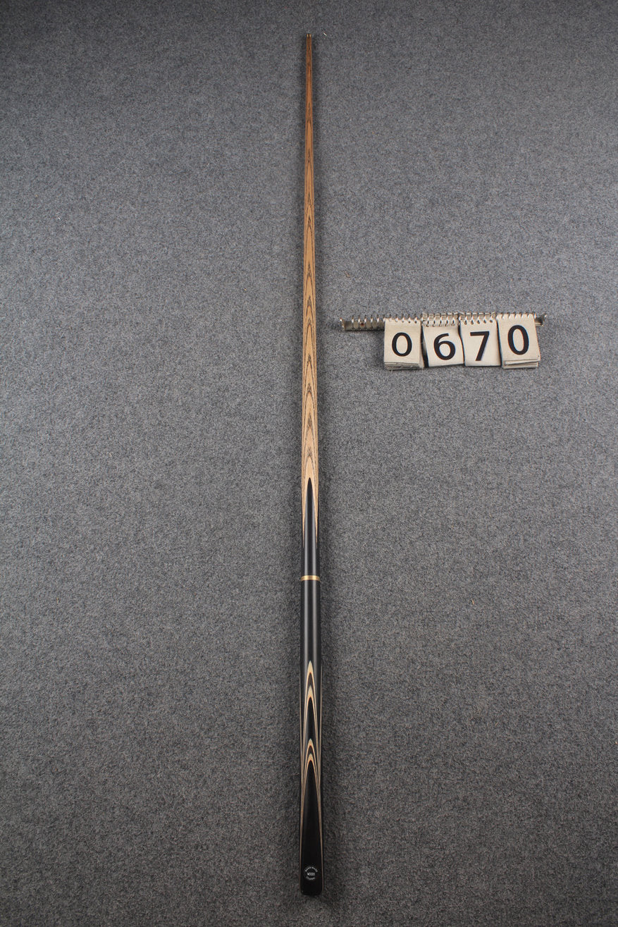3/4 ash snooker cue #670