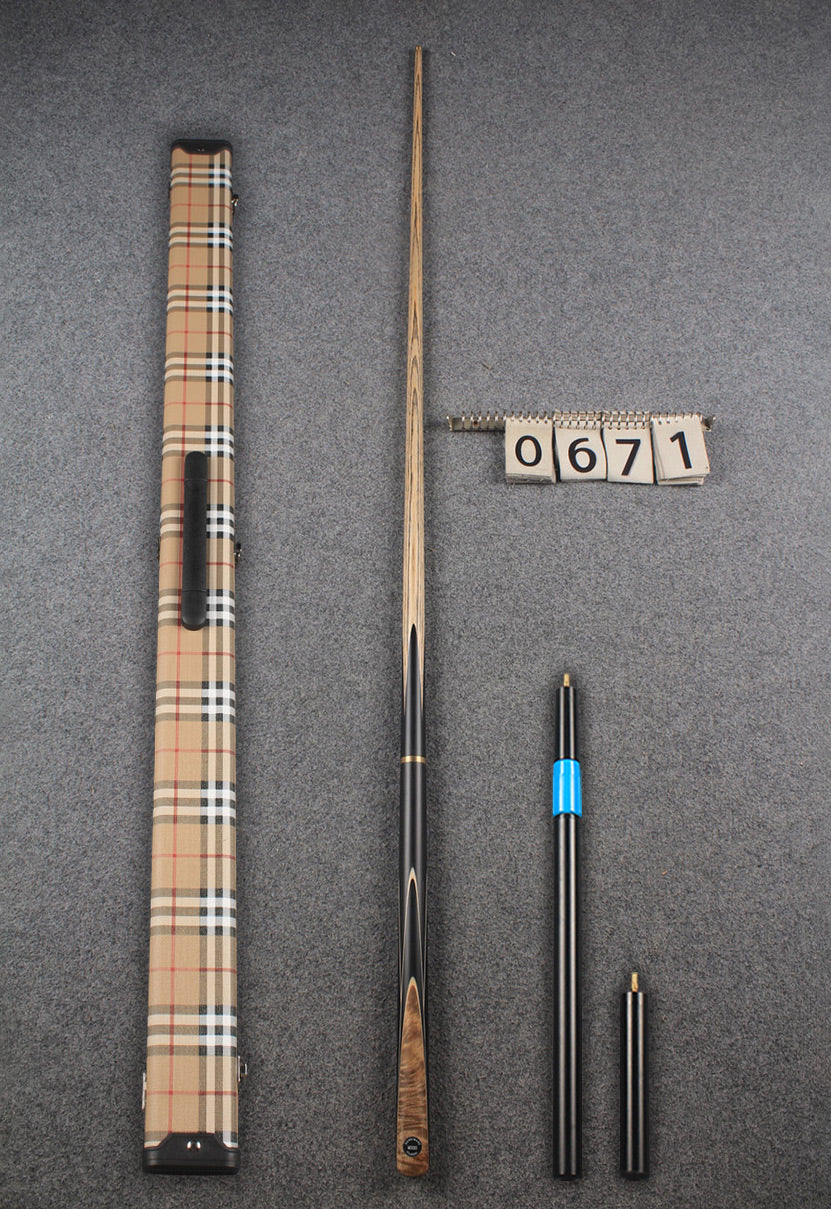 3/4 ash snooker cue #671