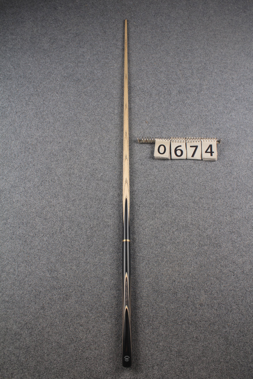 3/4 ash snooker cue #674