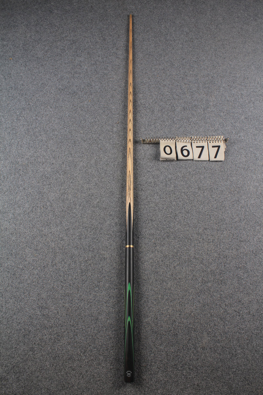 3/4 ash snooker cue #677