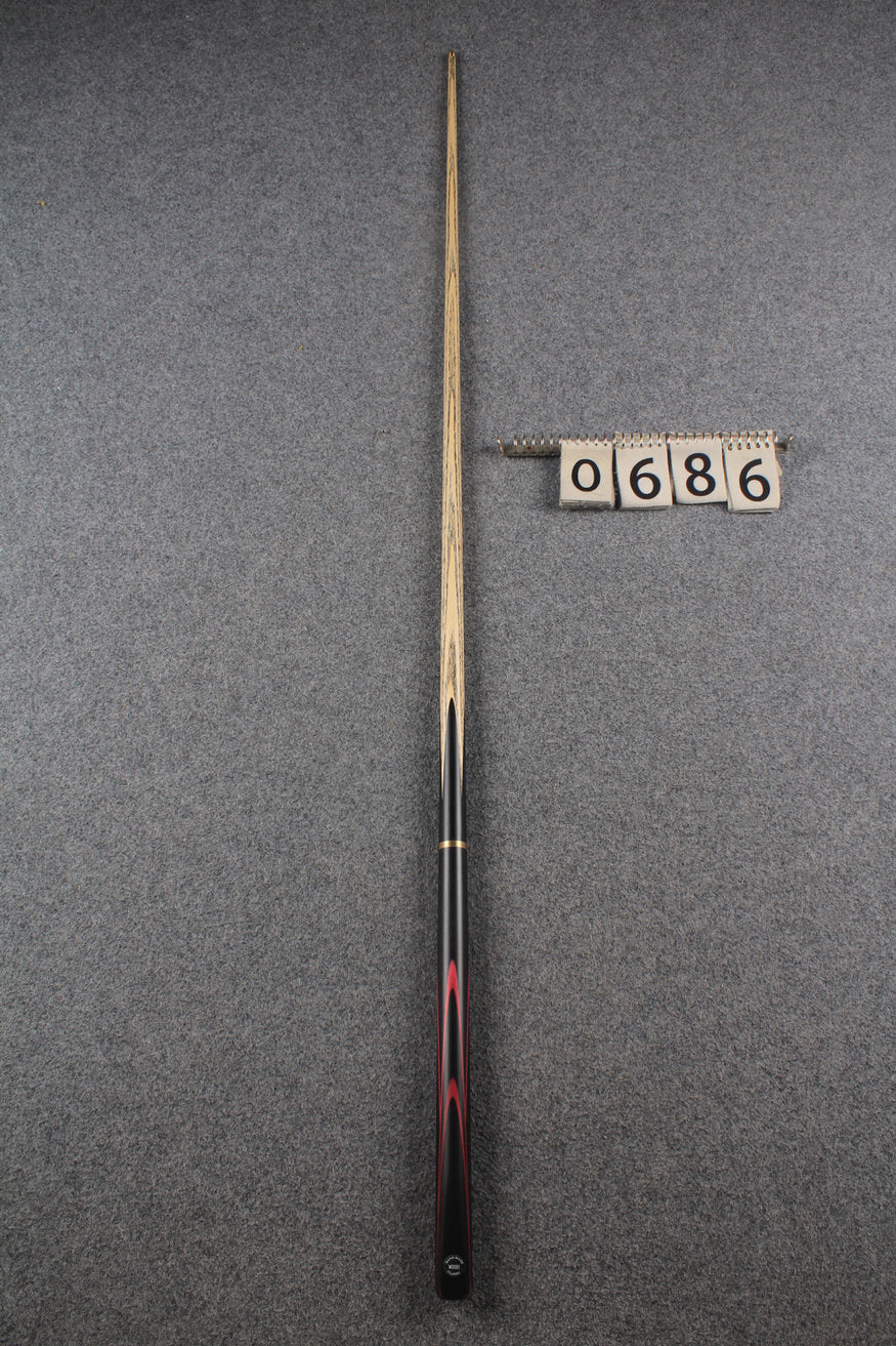3/4 ash snooker cue #686