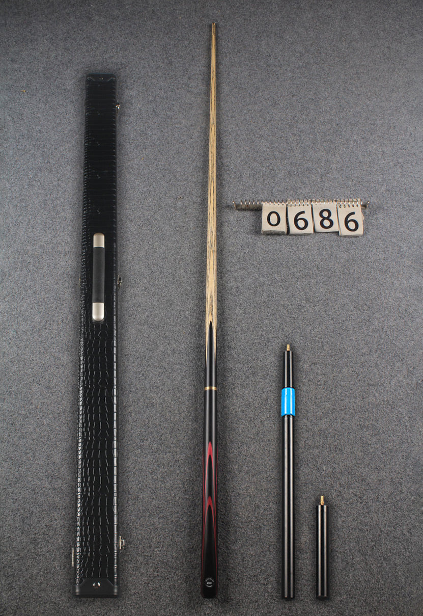 3/4 ash snooker cue #686