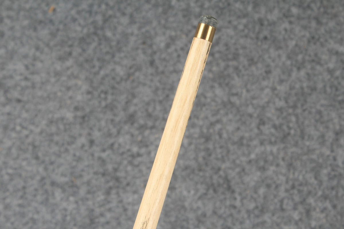 3/4 ash snooker cue  #6993 WOODS CUES