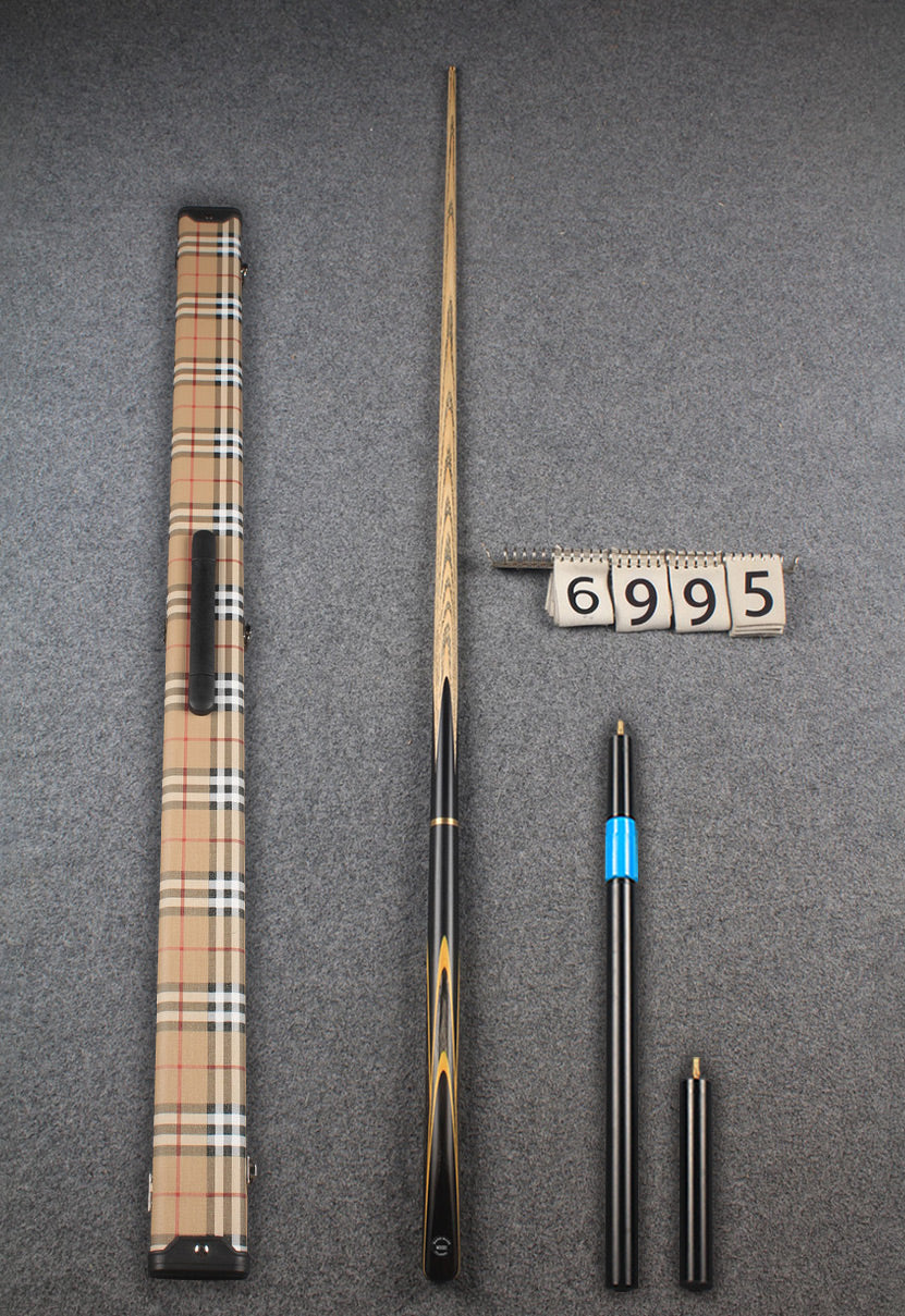 3/4 ash snooker cue  #6995 WOODS CUES