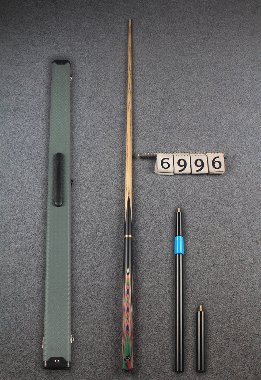 3/4 ash snooker cue  #6996 WOODS CUES