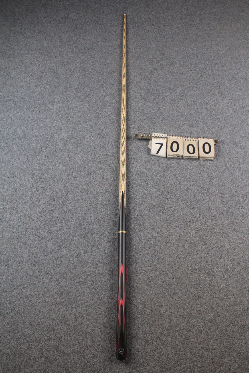 3/4 ash snooker cue  #7000 WOODS CUES