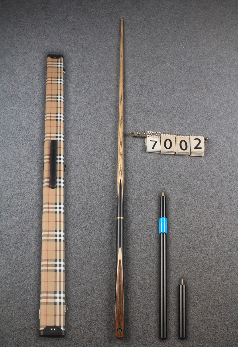 3/4 ash snooker cue  #7002 WOODS CUES