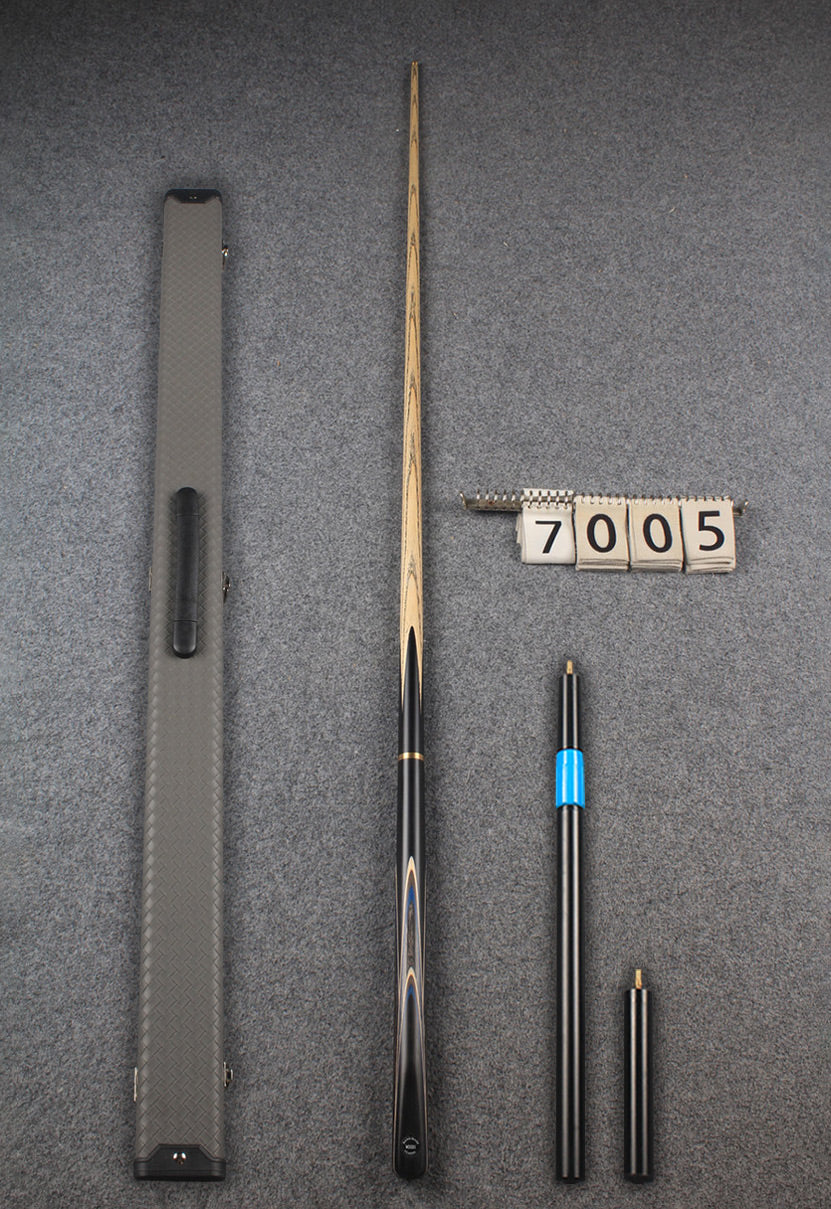 3/4 ash snooker cue  #7005 WOODS CUES