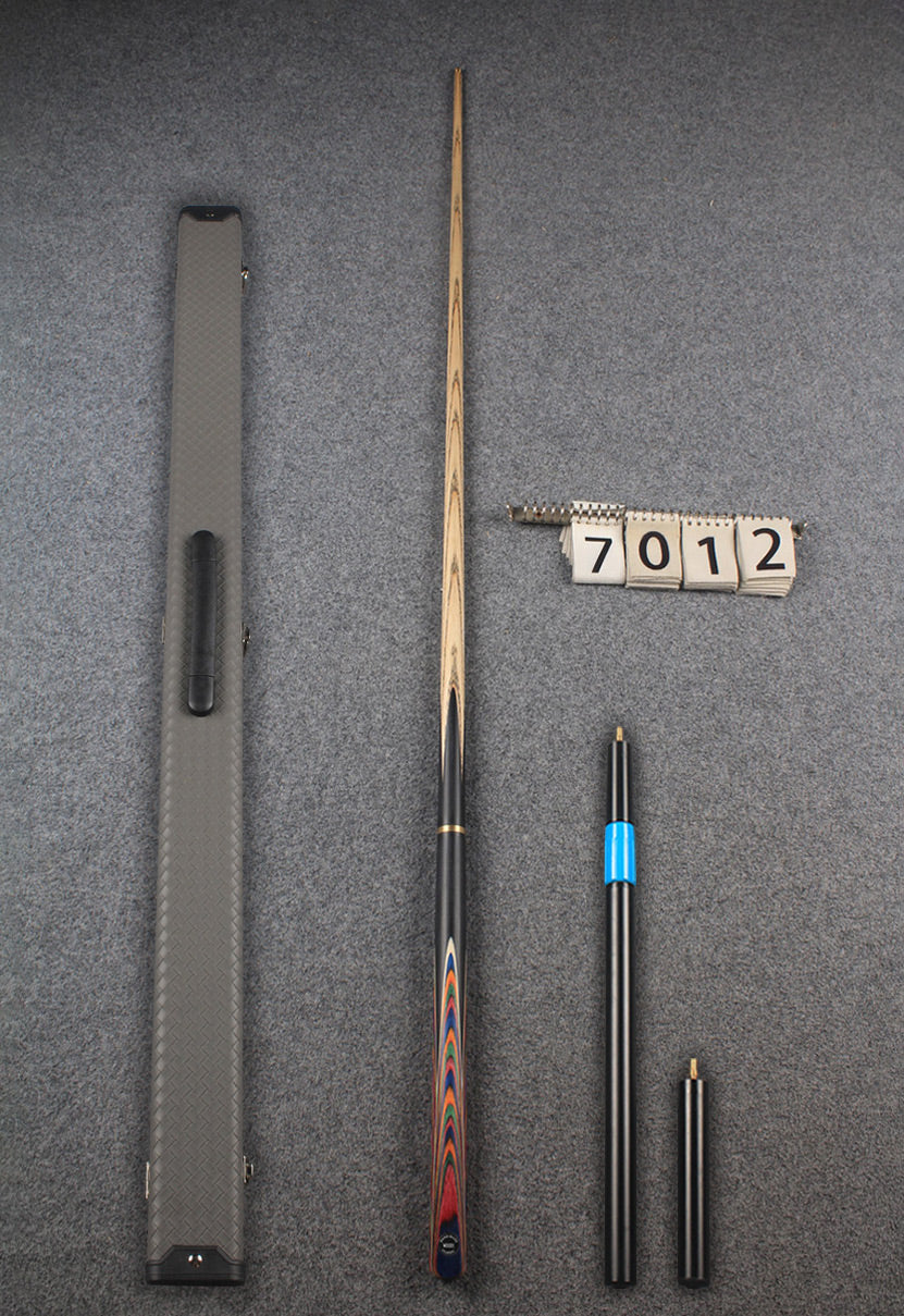 3/4 ash snooker cue  #7012 WOODS CUES