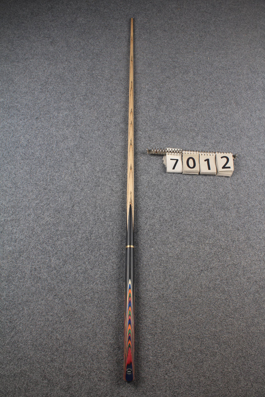 3/4 ash snooker cue  #7012 WOODS CUES