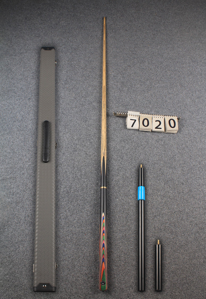 3/4 ash snooker cue  #7020 WOODS CUES
