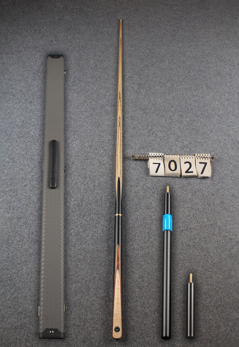 Exclusive 3/4 ash snooker cue  # 7027 WOODS CUES