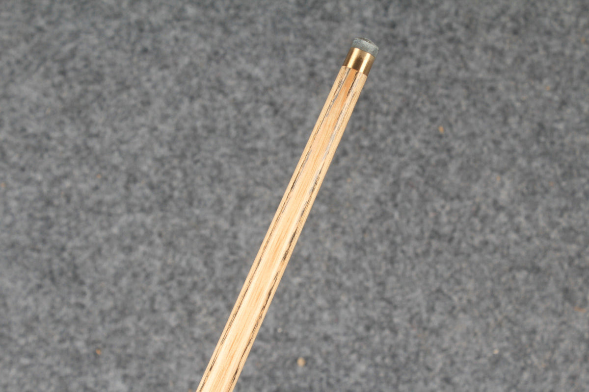 1 piece ash english pool cue # 7045 WOODS CUES