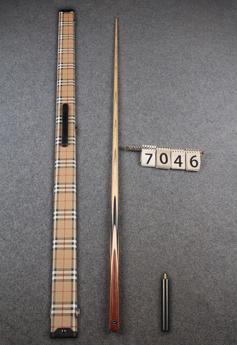 1 piece ash english pool cue # 7046
