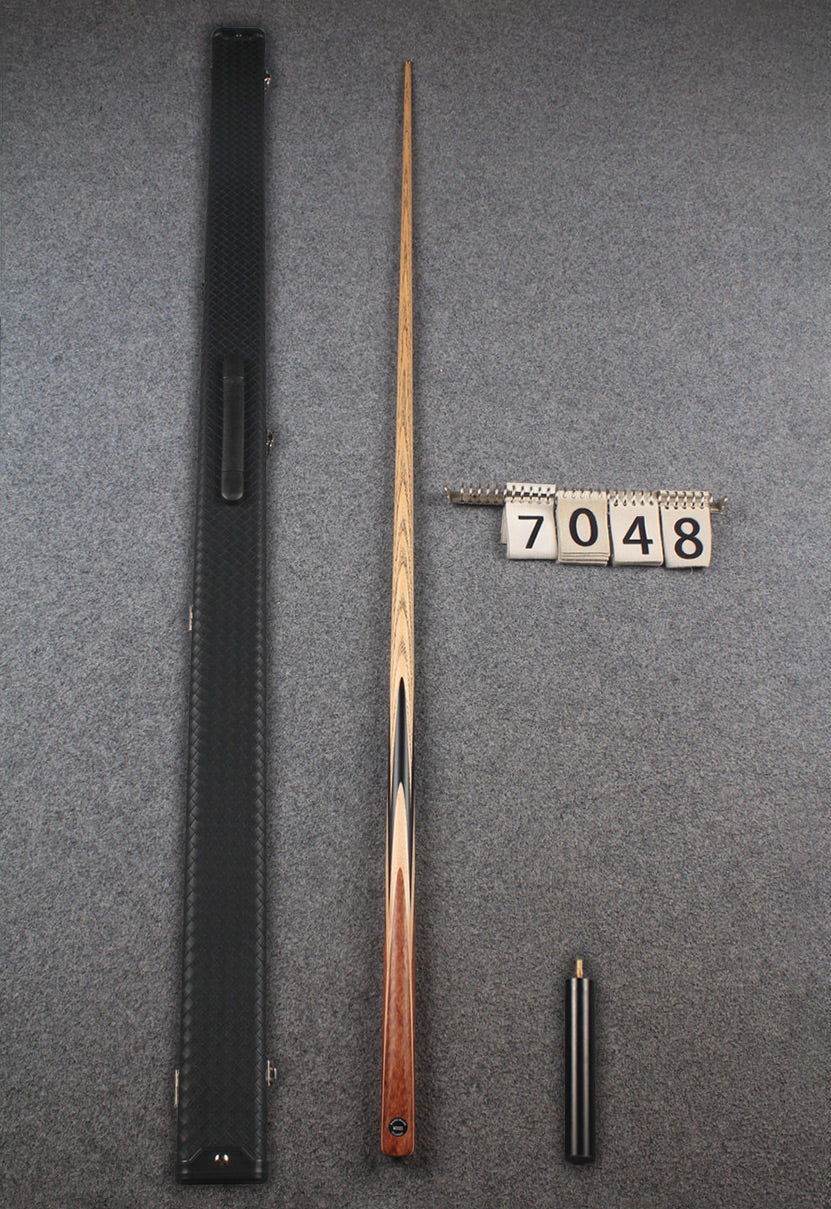 1 piece ash english pool cue # 7048