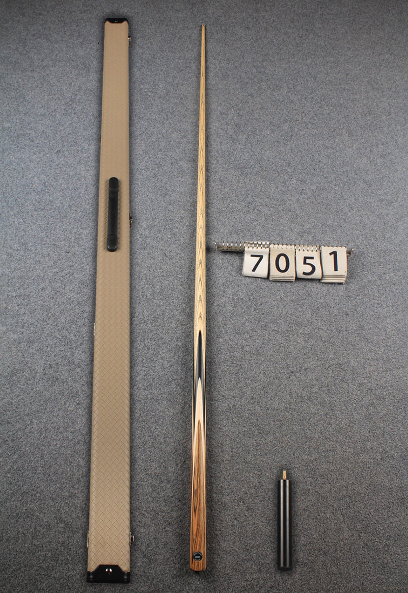 1 piece ash english pool cue # 7051