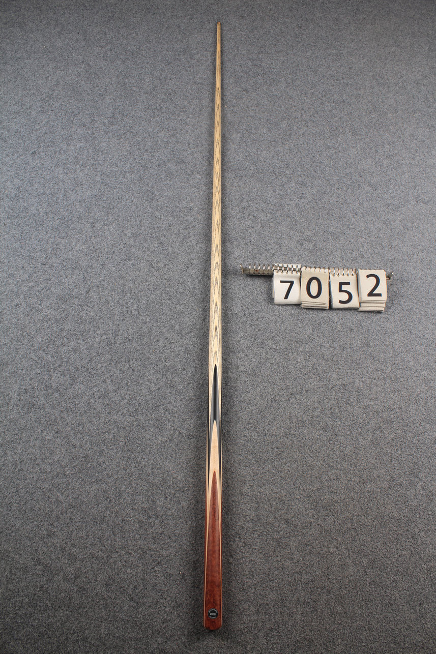 1 piece ash english pool cue # 7052