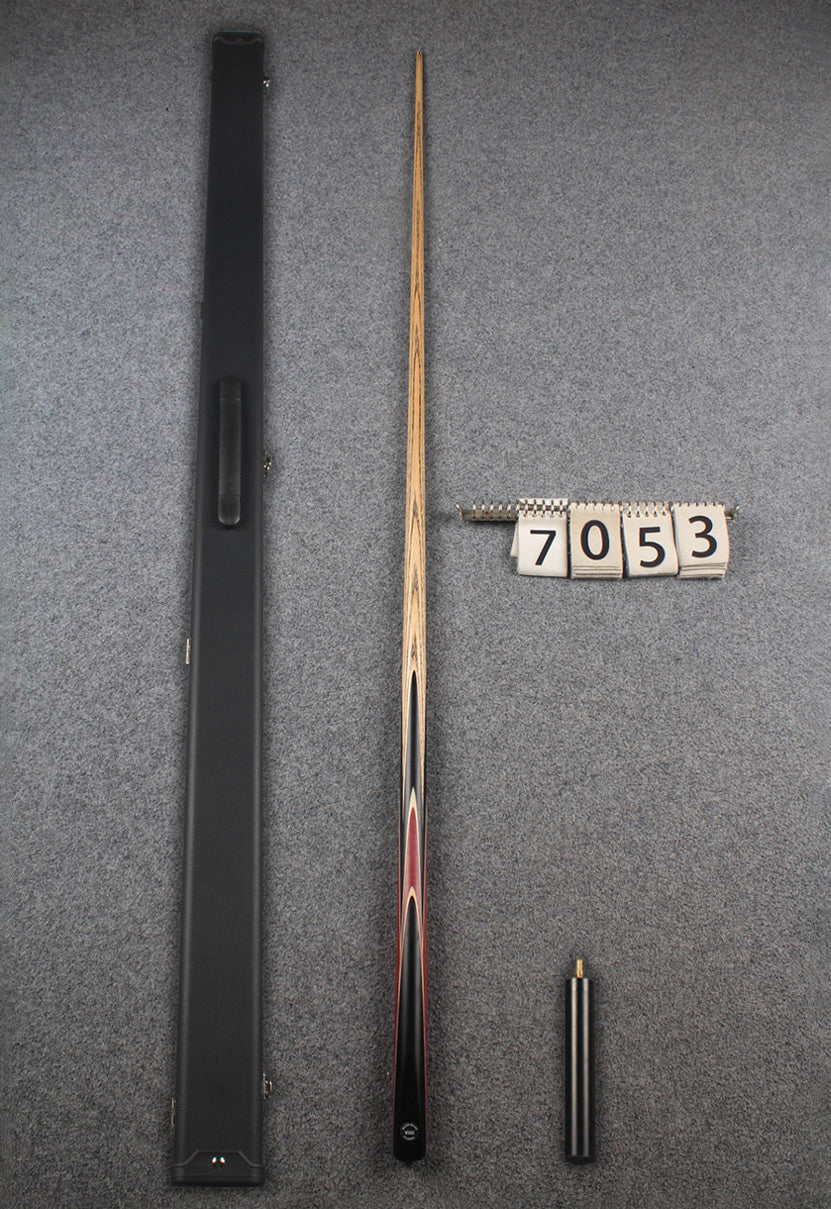 1 piece ash english pool cue # 7053