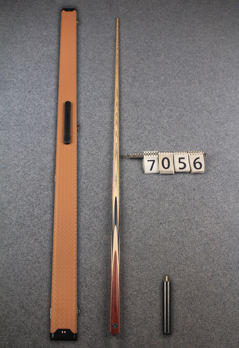 1 piece ash english pool cue # 7056