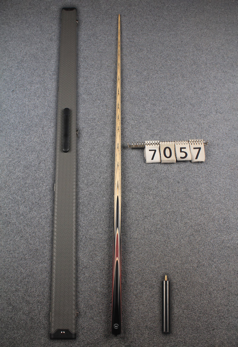 1 piece ash english pool cue # 7057 WOODS CUES