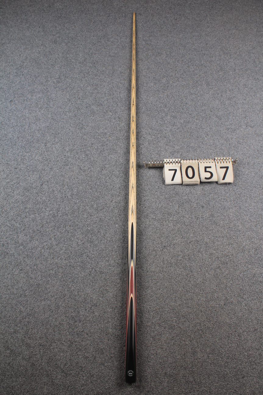 1 piece ash english pool cue # 7057 WOODS CUES